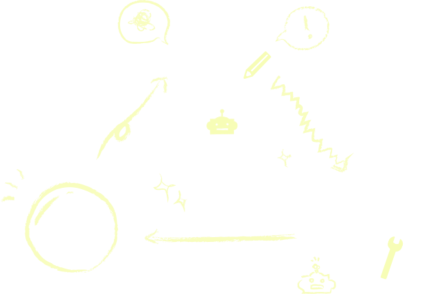 もののしくみ研究室での考え方のイメージ もののしくみ研究室での考え方のイメージ